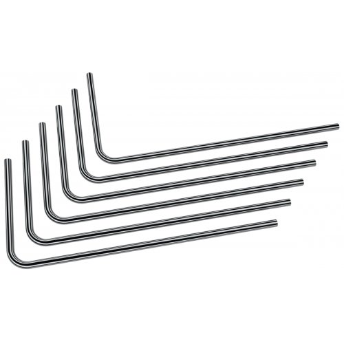 Трубки EKWB EK-Loop Metal Tube 16mm 0.8m Pre-Bent 90° - Black Nickel (2pcs) (3831109893951) купить в Украине: Киев, Днепр, Харьков, Одесса  | Низкая цена, отзывы, характеристики от TELEMART фото