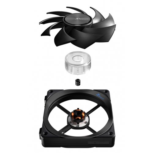 Набір кулерів для корпусу Seasonic MagFlow ARGB 120 3 in 1 (MAGFLOW-ARGB-3) Black купити в Україні: Київ, Львів, Хмельницький, Тернопіль, Івано-Франківськ | Перевірка сумісності, низька ціна, відгуки, характеристики від TELEMART фото