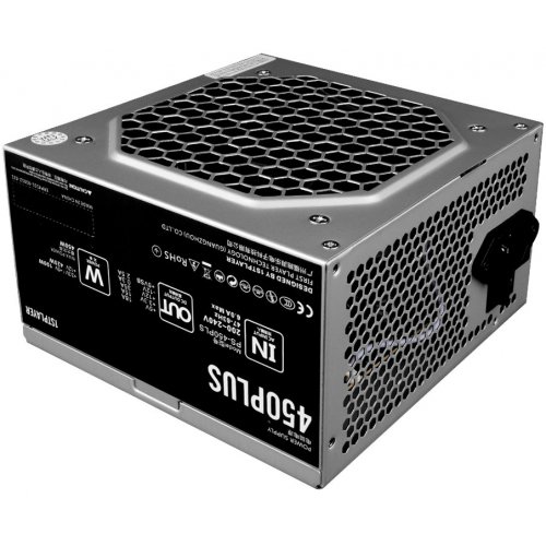 Блок питания 1stPlayer PS-450PLS 450W (C1-PLS-450-SV-EU) купить в Украине: Киев, Днепр, Харьков, Одесса  | Проверка совместимости, низкая цена, отзывы, характеристики от TELEMART фото