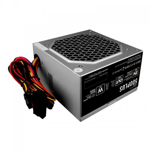 Блок питания 1stPlayer PS-500PLS 500W (C1-PLS-500-SV-EU) купить в Украине: Киев, Днепр, Харьков, Одесса  | Проверка совместимости, низкая цена, отзывы, характеристики от TELEMART фото