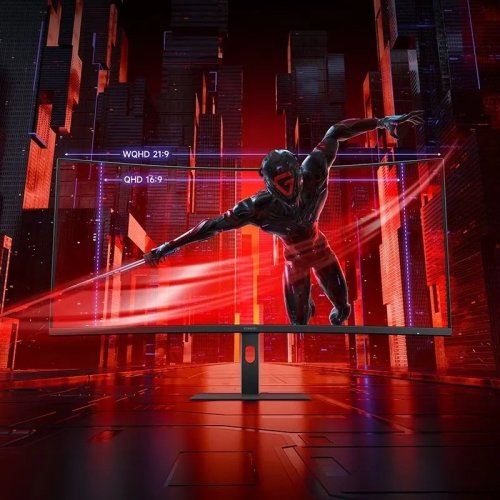 Уцінка монітор Xiaomi 34" G34WQi (ELA5454EU) Black (Пошкоджено пакування, 847253) купити в Україні: Київ, Львів, Хмельницький, Тернопіль, Івано-Франківськ | Низька ціна, відгуки, характеристики від TELEMART фото