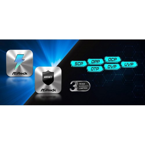 Блок живлення AsRock Pro 750W (PRO-750B) Black купити в Україні: Київ, Львів, Хмельницький, Тернопіль, Івано-Франківськ | Перевірка сумісності, низька ціна, відгуки, характеристики від TELEMART фото