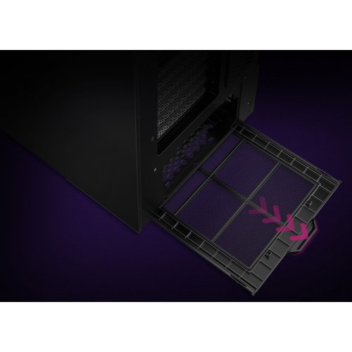 Корпус 1stPlayer GM7-BK-3FN7R-1FN7 без БЖ Black купити в Україні: Київ, Львів, Хмельницький, Тернопіль, Івано-Франківськ | Перевірка сумісності, низька ціна, відгуки, характеристики від TELEMART фото