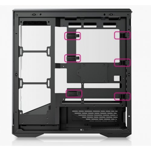 Корпус 1stPlayer GM7-SV-3FN7R-W-1FN7-W без БП Silver купить в Украине: Киев, Днепр, Харьков, Одесса  | Проверка совместимости, низкая цена, отзывы, характеристики от TELEMART фото