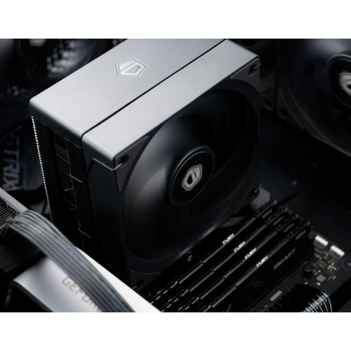 Кулер ID-Cooling SE-214-XT V2 BLACK (SE-214-XT V2 BLACK) купить в Украине: Киев, Днепр, Харьков, Одесса  | Проверка совместимости, низкая цена, отзывы, характеристики от TELEMART фото