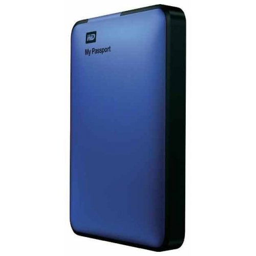 Внешний HDD Western Digital My Passport 1TB WDBBEP0010BBL-EESN Blue купить в Украине | Telemart фото