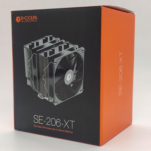 Кулер ID-Cooling SE-206-XT (SE-206-XT Black) (Відновлено продавцем, 847363) купити в Україні: Київ, Львів, Хмельницький, Тернопіль, Івано-Франківськ | Перевірка сумісності, низька ціна, відгуки, характеристики від TELEMART фото