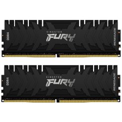 Озу Kingston DDR4 32GB (2x16GB) 3600Mhz FURY Renegade Black (KF436C16RB1K2/32) (Восстановлено продавцом, 847389)
