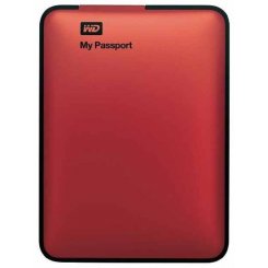 Зовнішній HDD Western Digital My Passport 1TB WDBBEP0010BRD-EESN Red