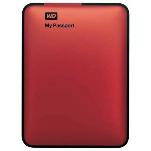 Внешний HDD Western Digital My Passport 1TB WDBBEP0010BRD-EESN Red купить в Украине | Telemart фото