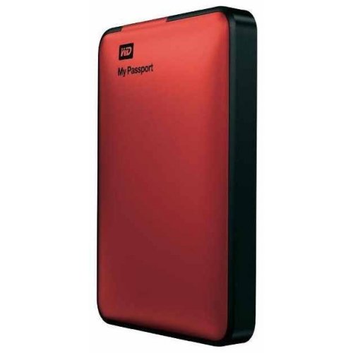 Внешний HDD Western Digital My Passport 1TB WDBBEP0010BRD-EESN Red купить в Украине | Telemart фото