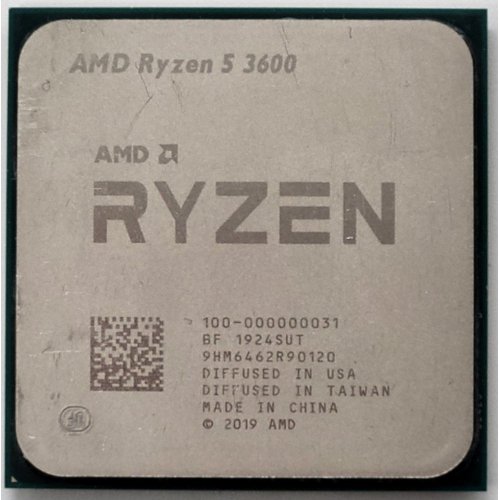 Процессор AMD Ryzen 5 3600 3.6(4.2)GHz 32MB sAM4 Tray (100-000000031) (Восстановлено продавцом, 847404) купить в Украине: Киев, Днепр, Харьков, Одесса  | Проверка совместимости, низкая цена, отзывы, характеристики от TELEMART фото