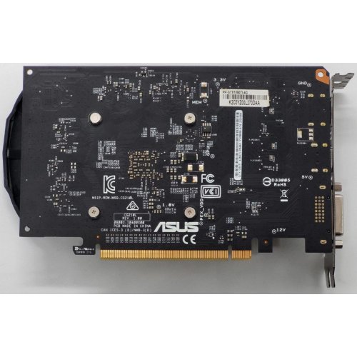 Відеокарта Asus GeForce GTX 1050 Ti Phoenix 4096MB (PH-GTX1050TI-4G) (Відновлено продавцем, 847408) купити в Україні: Київ, Львів, Хмельницький, Тернопіль, Івано-Франківськ | Перевірка сумісності, низька ціна, відгуки, характеристики від TELEMART фото
