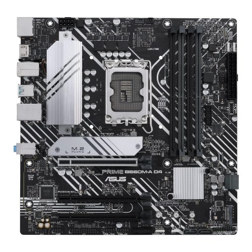 Материнская плата Asus PRIME B660M-A D4-CSM (s1700, Intel B660) (Восстановлено продавцом, 847413) купить в Украине: Киев, Днепр, Харьков, Одесса  | Проверка совместимости, низкая цена, отзывы, характеристики от TELEMART фото