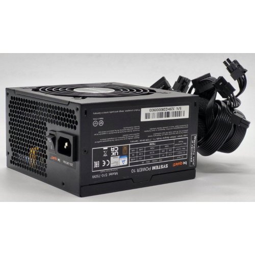 Блок питания Be Quiet! System Power 10 750W (BN329) (Восстановлено продавцом, 847414) купить в Украине: Киев, Днепр, Харьков, Одесса  | Проверка совместимости, низкая цена, отзывы, характеристики от TELEMART фото