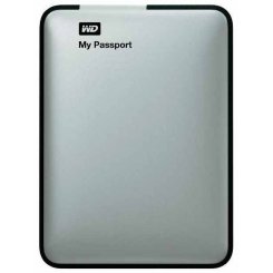 Зовнішній HDD Western Digital My Passport 1TB WDBBEP0010BSL-EESN Silver