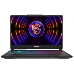 Ноутбук MSI Cyborg 15 (A13VEK-2247XUA) Translucent Black / 15.6″ (1920x1080, IPS) / Intel Core i7-13620H (3.6–4.9 ГГц), 10 ядер / NVIDIA GeForce RTX 4050 / 16 ГБ (DDR5) / 1024 ГБ (SSD) / Без ОС