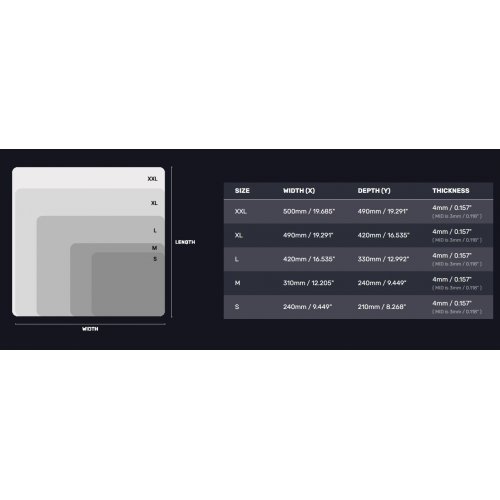 Коврик для мышки ARTISAN Ninja FX Type-99 SOFT XXL (FX-T99-SF-XXL-B) Black купить в Украине: Киев, Днепр, Харьков, Одесса  | Низкая цена, отзывы, характеристики от TELEMART фото