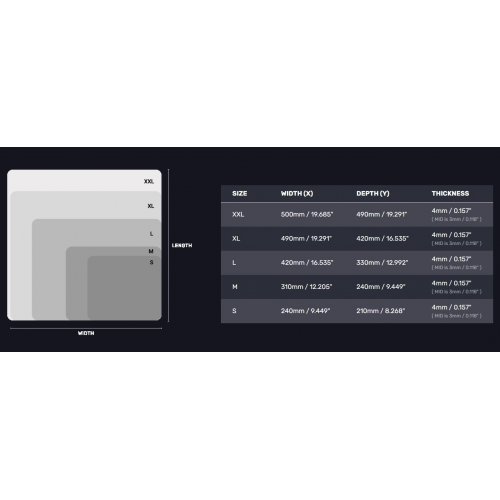 Коврик для мышки ARTISAN Ninja FX Raiden XSOFT XXL (FX-RD-XS-XXL-C) Coffee Brown купить в Украине: Киев, Днепр, Харьков, Одесса  | Низкая цена, отзывы, характеристики от TELEMART фото