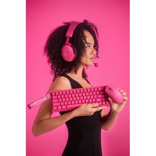 Клавиатура MCHOSE Ace 68 RGB Ice Rhino Magnetic Switch (MC-ACE68-28) Rose Red купить в Украине: Киев, Днепр, Харьков, Одесса  | Низкая цена, отзывы, характеристики от TELEMART фото