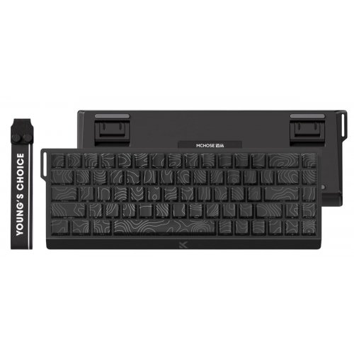 Клавиатура MCHOSE Ace 68 RGB TTC Dragon Lord Magetic Switch (MC-ACE68-33) Black Topographic купить в Украине: Киев, Днепр, Харьков, Одесса  | Низкая цена, отзывы, характеристики от TELEMART фото