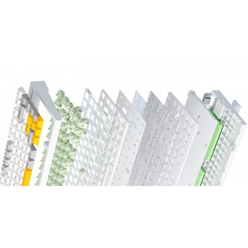 Клавиатура MCHOSE G75 Pro RGB Mechanical Matcha Latte Switch V2 Wireless (G75-9A-UA) Green купить в Украине: Киев, Днепр, Харьков, Одесса  | Низкая цена, отзывы, характеристики от TELEMART фото