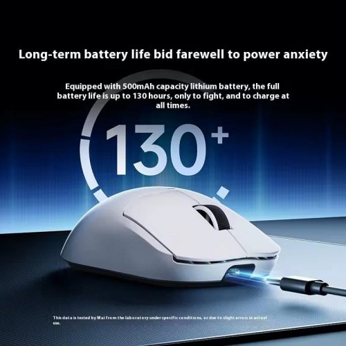 Миша MCHOSE A5 V2 Ultra Wireless (MC-A5V2-5) White купити в Україні: Київ, Львів, Хмельницький, Тернопіль, Івано-Франківськ | Низька ціна, відгуки, характеристики від TELEMART фото