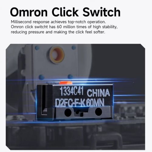 Миша MCHOSE A5 V2 Ultra Wireless (MC-A5V2-6) Blue купити в Україні: Київ, Львів, Хмельницький, Тернопіль, Івано-Франківськ | Низька ціна, відгуки, характеристики від TELEMART фото