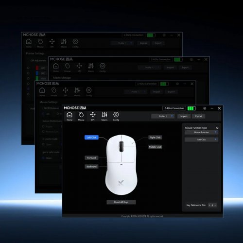 Миша MCHOSE M7 Ultra Wireless (MC-M7-8) Orange купити в Україні: Київ, Львів, Хмельницький, Тернопіль, Івано-Франківськ | Низька ціна, відгуки, характеристики від TELEMART фото