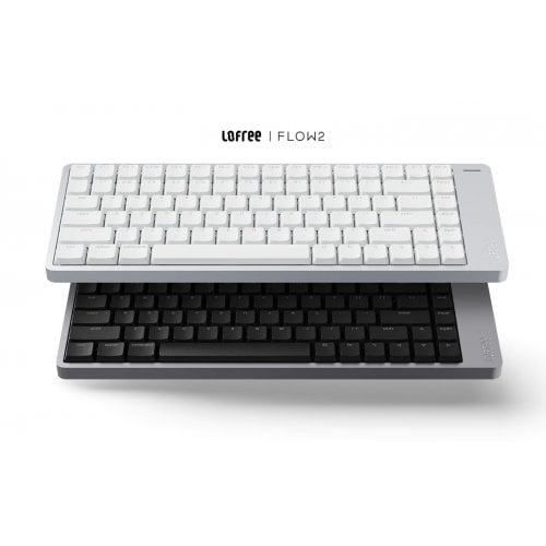 Клавіатура Lofree OE927 Flow 2 84 Mechanical Surfer Switches Wireless (L0-6922694808561) Silver купити в Україні | Telemart фото