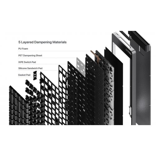 Клавиатура Lofree OE926 Flow 2 100 Mechanical Pulse Switches Wireless (L0-6922694808585) Space Gray купить в Украине: Киев, Днепр, Харьков, Одесса  | Низкая цена, отзывы, характеристики от TELEMART фото