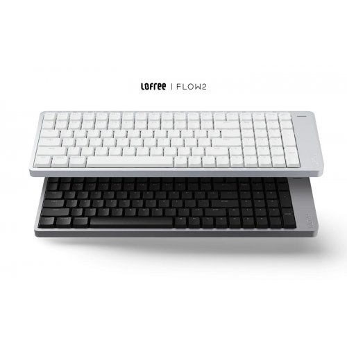 Клавиатура Lofree OE926 Flow 2 100 Mechanical Surfer Switches Wireless (LO-6922694808578) Silver купить в Украине: Киев, Днепр, Харьков, Одесса  | Низкая цена, отзывы, характеристики от TELEMART фото