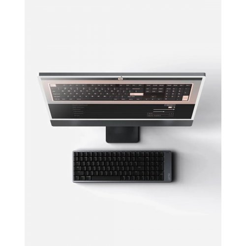 Клавіатура Lofree OE926 Flow 2 100 Mechanical Surfer Switches Wireless (LO-6922694808578) Silver купити в Україні: Київ, Львів, Хмельницький, Тернопіль, Івано-Франківськ | Низька ціна, відгуки, характеристики від TELEMART фото