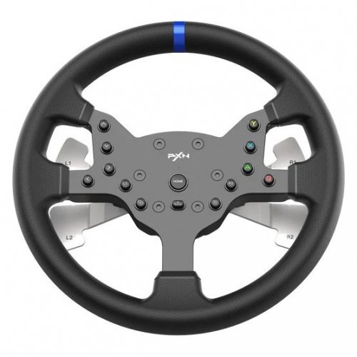 Кермо з педалями та коробкою передач PXN V99 EU (6948052903020) Black купити в Україні: Київ, Львів, Хмельницький, Тернопіль, Івано-Франківськ | Низька ціна, відгуки, характеристики від TELEMART фото