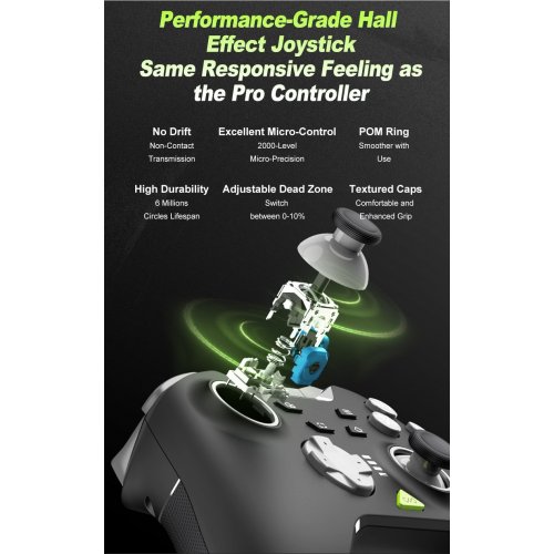 Геймпад PXN P5 Wireless (6948052903655) Black купить в Украине: Киев, Днепр, Харьков, Одесса  | Низкая цена, отзывы, характеристики от TELEMART фото