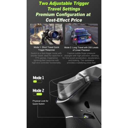 Геймпад PXN P5 Wireless (6948052903655) Black купить в Украине: Киев, Днепр, Харьков, Одесса  | Низкая цена, отзывы, характеристики от TELEMART фото