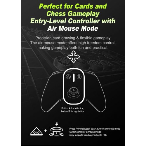 Геймпад PXN P5 Wireless (6948052903655) Black купить в Украине: Киев, Днепр, Харьков, Одесса  | Низкая цена, отзывы, характеристики от TELEMART фото