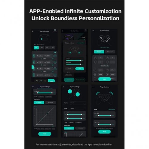 Геймпад PXN P5 8K Wireless (6948052903723) Black/Purple купити в Україні: Київ, Львів, Хмельницький, Тернопіль, Івано-Франківськ | Низька ціна, відгуки, характеристики від TELEMART фото