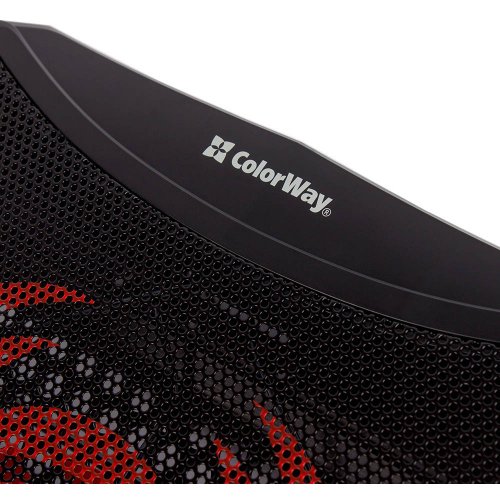 Підставка для ноутбука ColorWay Cooling Game Pro H1 (CW-CGPH1) Black купити в Україні: Київ, Львів, Хмельницький, Тернопіль, Івано-Франківськ | Низька ціна, відгуки, характеристики від TELEMART фото