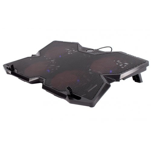 Підставка для ноутбука ColorWay Cooling Game Pro S4 (CW-CGPS4) Black купити в Україні: Київ, Львів, Хмельницький, Тернопіль, Івано-Франківськ | Низька ціна, відгуки, характеристики від TELEMART фото
