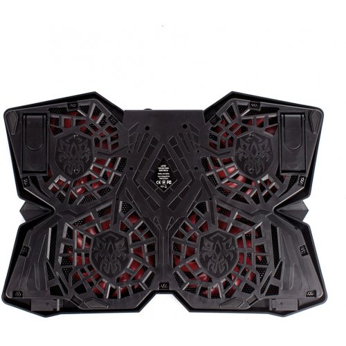 Підставка для ноутбука ColorWay Cooling Game Pro S4 (CW-CGPS4) Black купити в Україні: Київ, Львів, Хмельницький, Тернопіль, Івано-Франківськ | Низька ціна, відгуки, характеристики від TELEMART фото