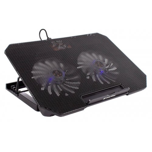 Підставка для ноутбука ColorWay Cooling Laptop Q100 (CW-CLQ100) Black купити в Україні: Київ, Львів, Хмельницький, Тернопіль, Івано-Франківськ | Низька ціна, відгуки, характеристики від TELEMART фото
