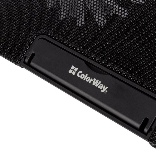 Підставка для ноутбука ColorWay Cooling Laptop Q100 (CW-CLQ100) Black купити в Україні: Київ, Львів, Хмельницький, Тернопіль, Івано-Франківськ | Низька ціна, відгуки, характеристики від TELEMART фото