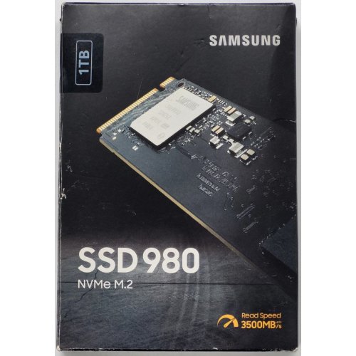 Ssd-диск Samsung 980 V-NAND MLC 1TB M.2 (2280 PCI-E) NVMe 1.4 (MZ-V8V1T0BW) (Відновлено продавцем, 847691) купити в Україні: Київ, Львів, Хмельницький, Тернопіль, Івано-Франківськ | Перевірка сумісності, низька ціна, відгуки, характеристики від TELEMART фото