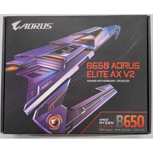 Материнська плата Gigabyte B650 AORUS ELITE AX V2 (sAM5, AMD B650) (Відновлено продавцем, 847721) купити в Україні: Київ, Львів, Хмельницький, Тернопіль, Івано-Франківськ | Перевірка сумісності, низька ціна, відгуки, характеристики від TELEMART фото