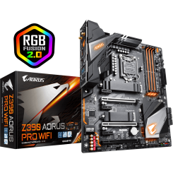 Материнська плата Gigabyte Z390 AORUS PRO WIFI (s1151-v2, Intel Z390) (Відновлено продавцем, 847722)