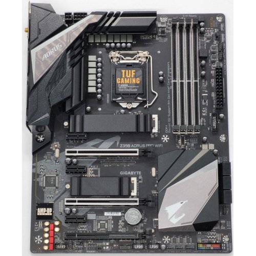 Материнська плата Gigabyte Z390 AORUS PRO WIFI (s1151-v2, Intel Z390) (Відновлено продавцем, 847722) купити в Україні: Київ, Львів, Хмельницький, Тернопіль, Івано-Франківськ | Перевірка сумісності, низька ціна, відгуки, характеристики від TELEMART фото