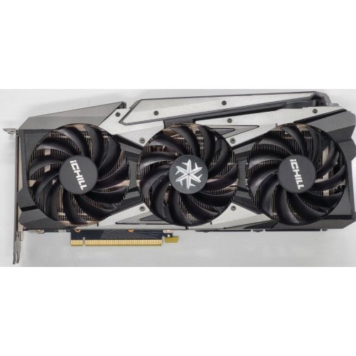 Видеокарта Inno3D GeForce RTX 3060 Ti ICHILL X3 RED 8192MB (C306T3-08D6X-1671VA39H) LHR (Восстановлено продавцом, 847759) купить в Украине: Киев, Днепр, Харьков, Одесса  | Проверка совместимости, низкая цена, отзывы, характеристики от TELEMART фото