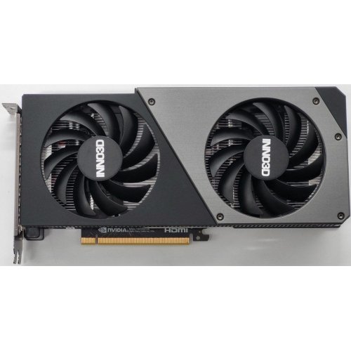 Видеокарта Inno3D GeForce RTX 4060 TWIN X2 OC 8192MB (N40602-08D6X-173051N) (Восстановлено продавцом, 847761) купить в Украине: Киев, Днепр, Харьков, Одесса  | Проверка совместимости, низкая цена, отзывы, характеристики от TELEMART фото