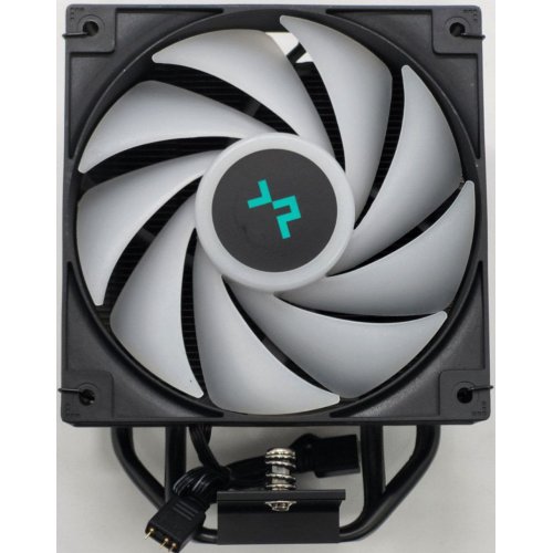 Кулер Deepcool AG400 ARGB (R-AG400-BKANMC-G-2) Black (Восстановлено продавцом, 847981) купить в Украине: Киев, Днепр, Харьков, Одесса  | Проверка совместимости, низкая цена, отзывы, характеристики от TELEMART фото